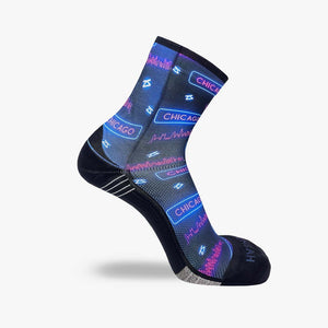 Neon Chicago Socks (Mini-Crew)Socks - Zensah