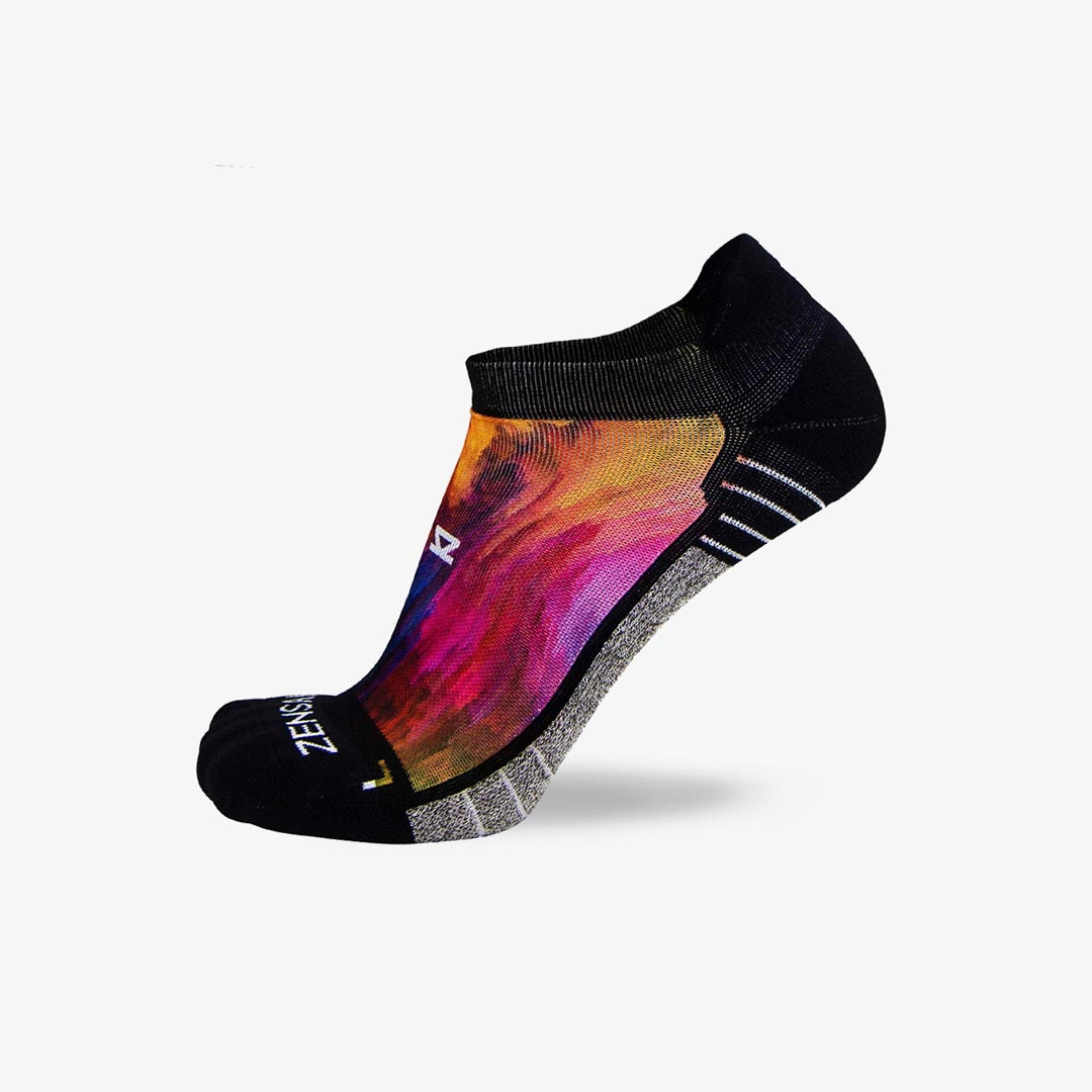 Color Explosion Socks (No Show) - Zensah
