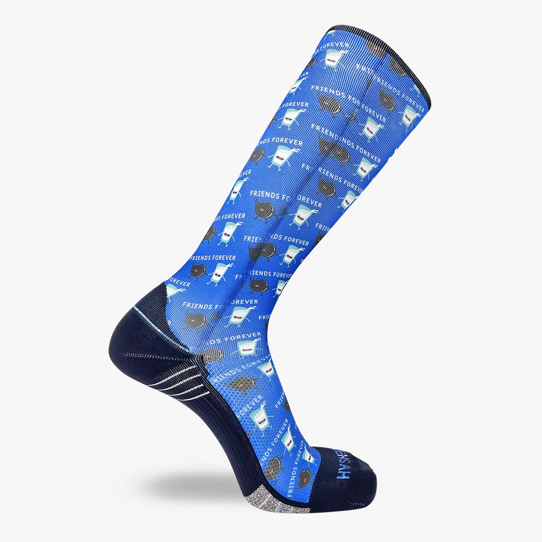 Cookie Sandwiches & Milk Compression Socks (Knee-High)Socks - Zensah