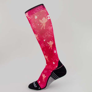 Cupid Doodle Valentine's Compression Socks (Knee-High)Socks - Zensah