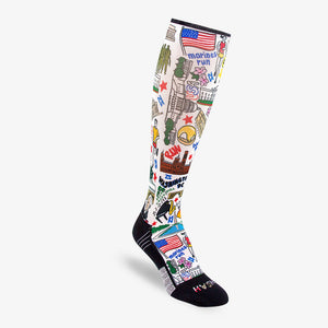 DC Doodle Compression Socks (Knee-High)Socks - Zensah