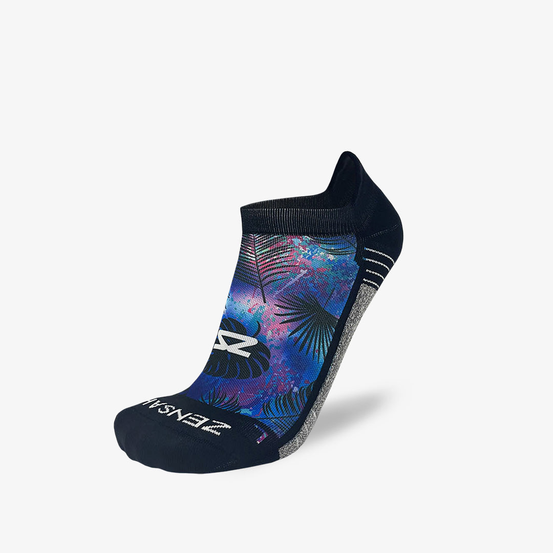Palm Leaves Running Socks (No Show)Socks - Zensah