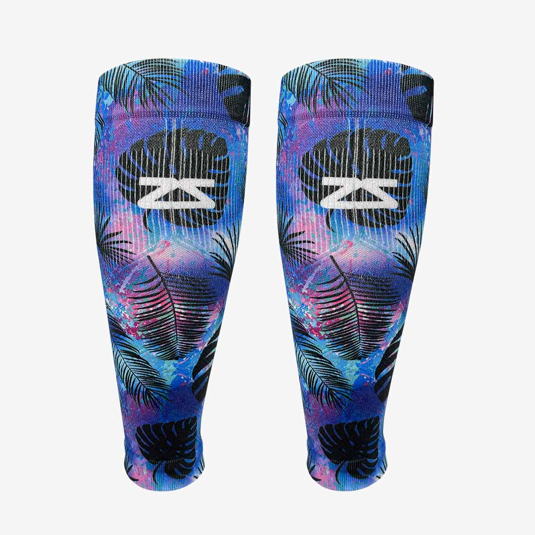 Palm Leaves Compression Leg SleevesLeg Sleeves - Zensah