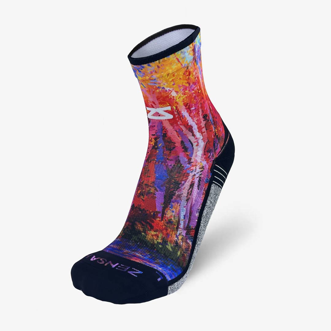 Fall Trees Socks (Mini-Crew)Socks - Zensah
