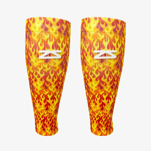 Flames Compression Leg SleevesLeg Sleeves - Zensah