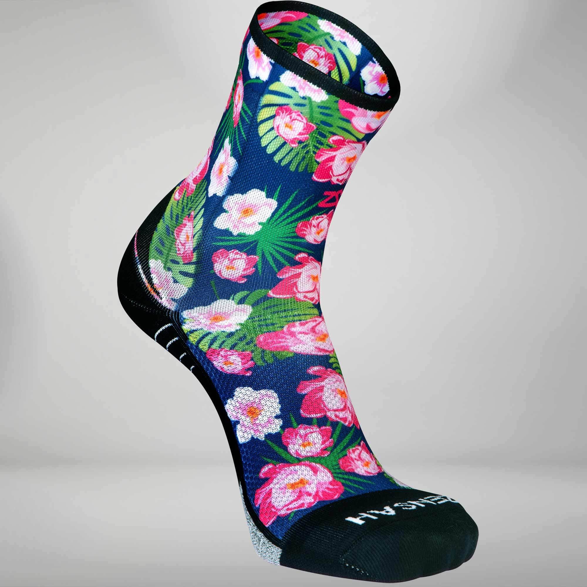 Floral Socks (Mini-Crew)Socks - Zensah