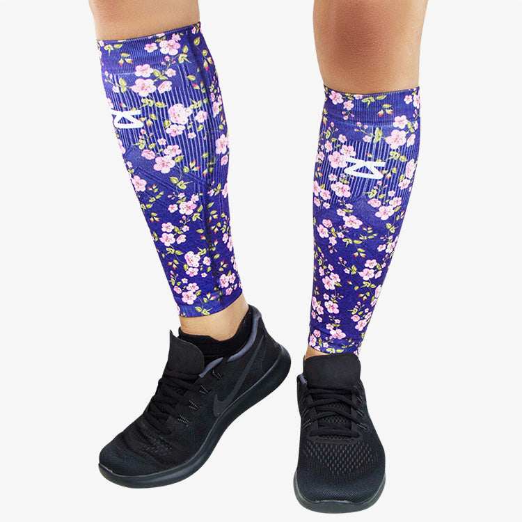 Cherry Blossoms Compression Leg SleevesLeg Sleeves - Zensah