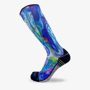 Fluid Art Compression Socks (Knee-High)Socks - Zensah