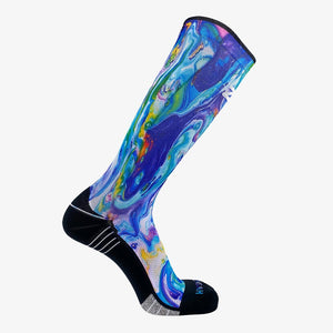 Fluid Art Compression Socks (Knee-High)Socks - Zensah