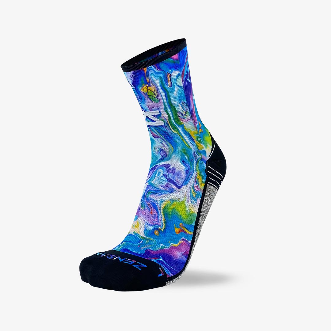 Fluid Art Socks (Mini-Crew)Socks - Zensah