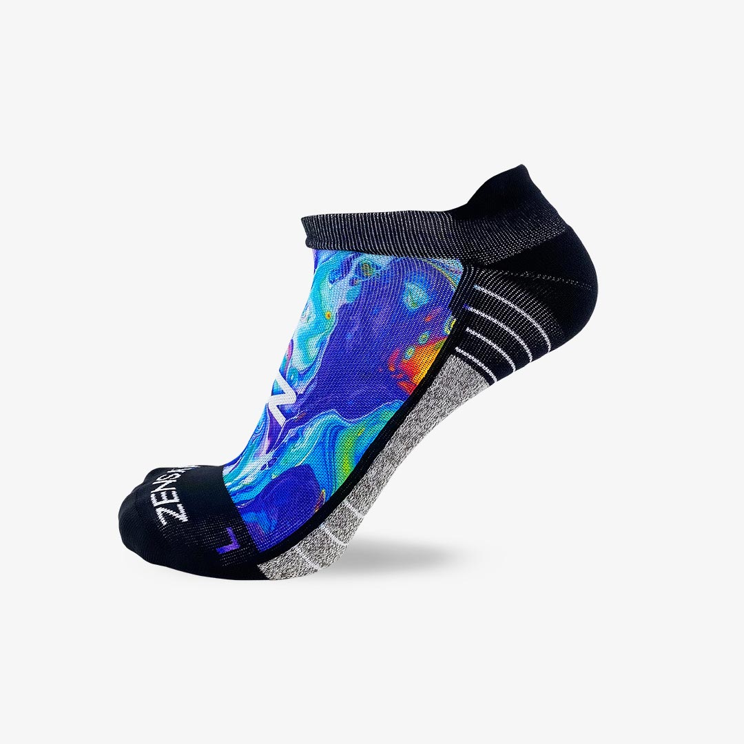 Fluid Art Running Socks (No Show)Socks - Zensah