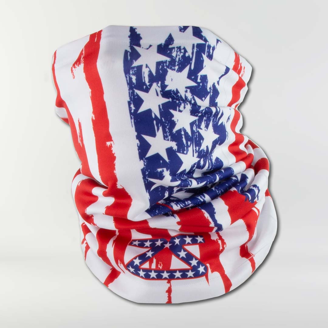 Rugged USA Flag Multi-Use Neck Gaiter &amp; Headwear - Zensah