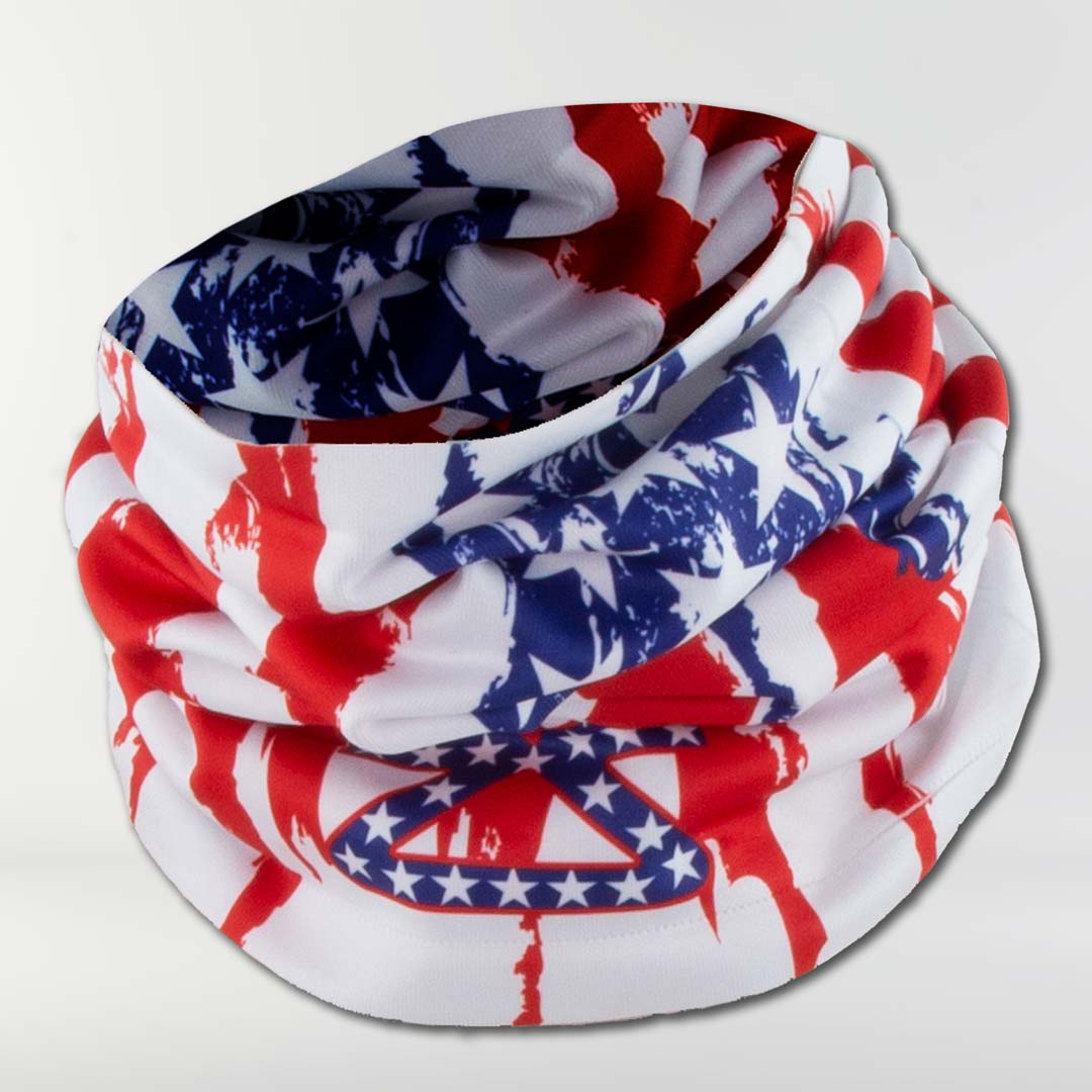 Rugged USA Flag Multi-Use Neck Gaiter & Headwear - Zensah