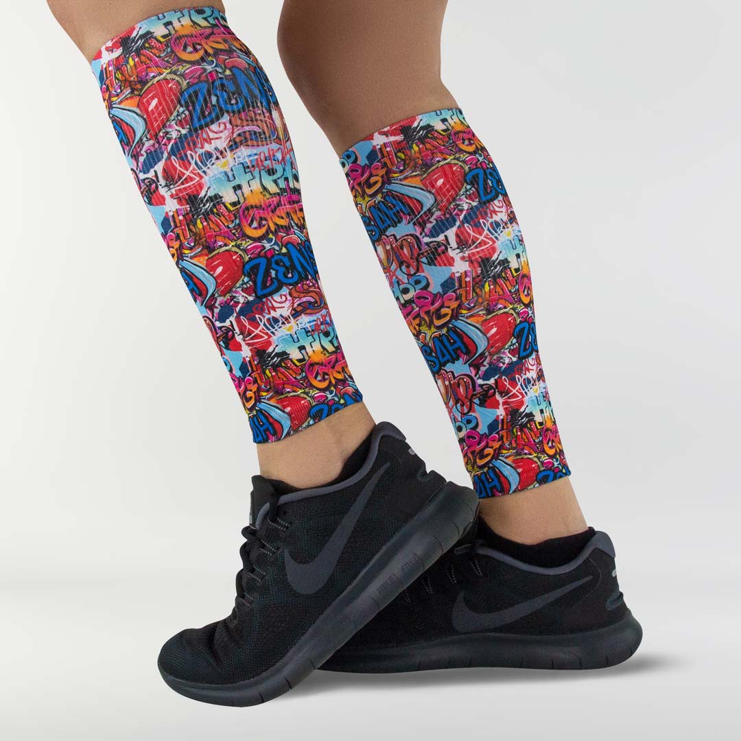 Street Art Compression Leg SleevesLeg Sleeves - Zensah