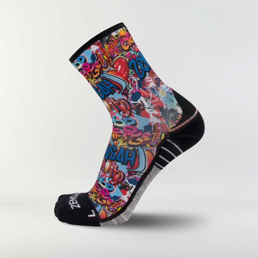 Street Art Socks (Mini-Crew)Socks - Zensah