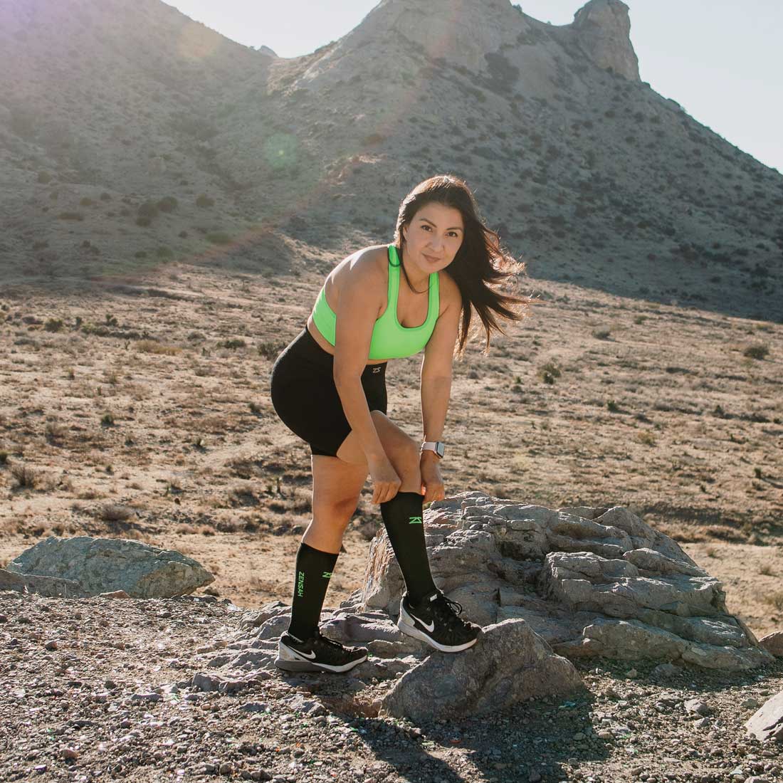 Grit 2.0 Running Socks (Knee-High)Socks - Zensah