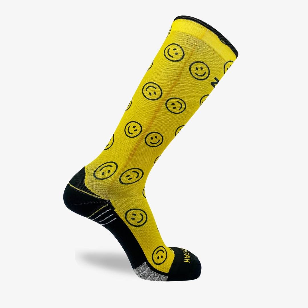 Happy Faces Compression Socks (Knee-High)Socks - Zensah