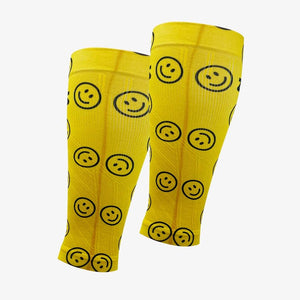 Happy Faces Compression Leg SleevesLeg Sleeves - Zensah