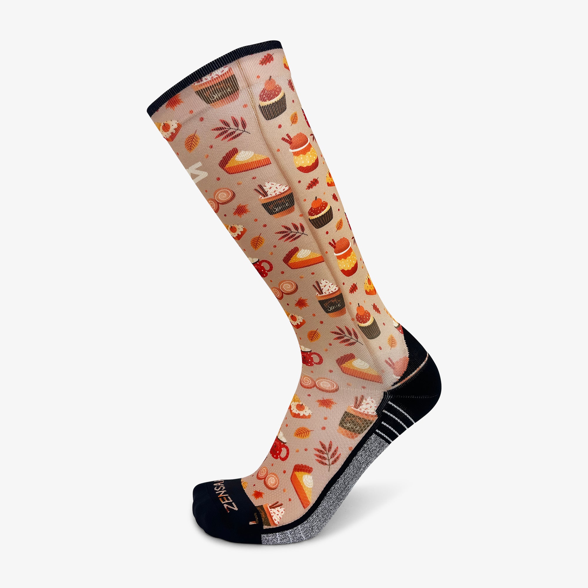 Pumpkin Spice Compression Socks (Knee-High)Socks - Zensah