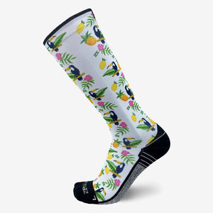 Toucans Compression Socks (Knee-High)Socks - Zensah