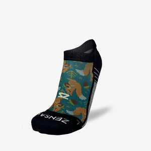 Knit Squirrels Running Socks (No Show)Socks - Zensah