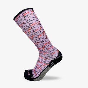 Love You Compression Socks (Knee-High)Socks - Zensah