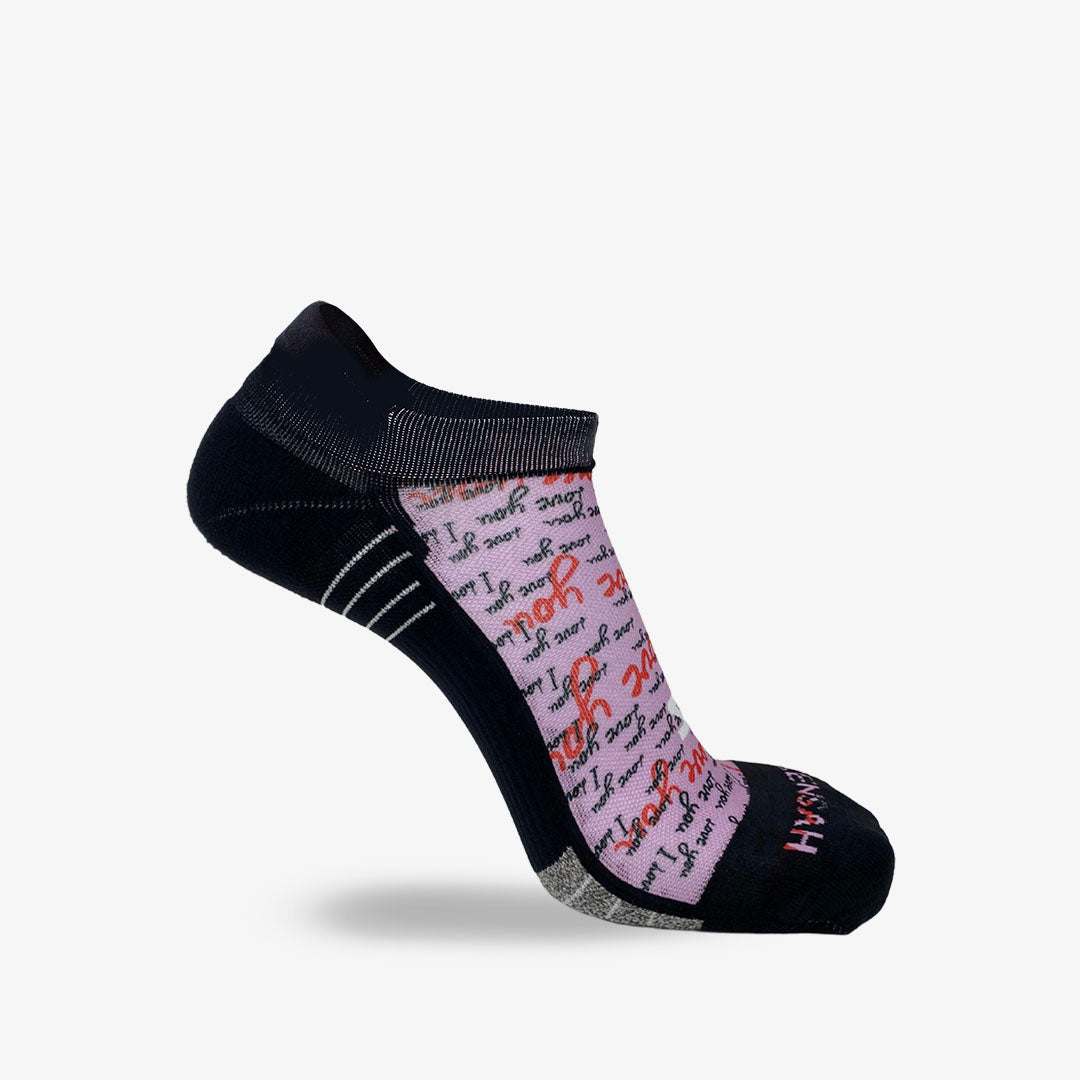 Love You Running Socks (No Show)Socks - Zensah