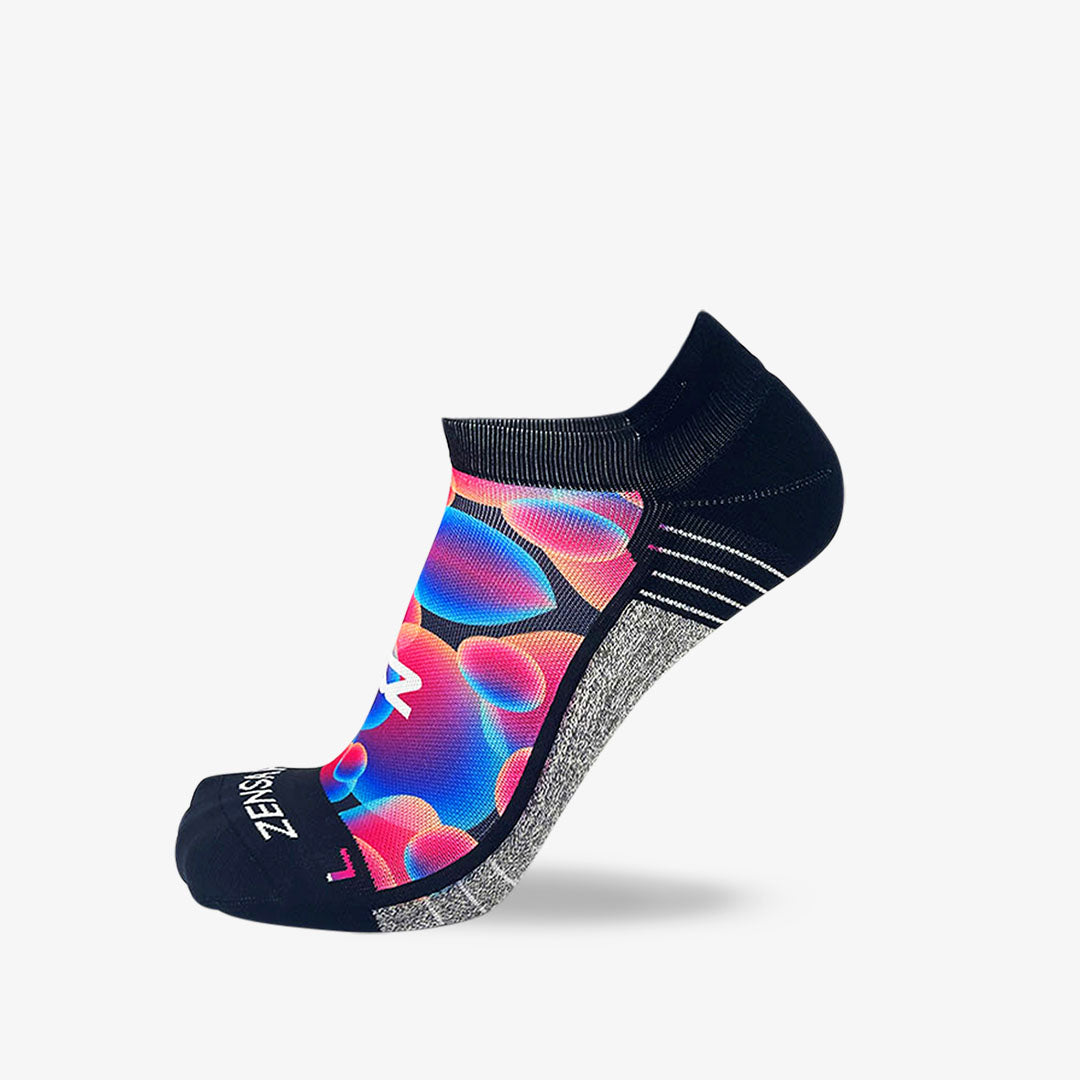 Lava Lamp Running Socks (No Show)Socks - Zensah
