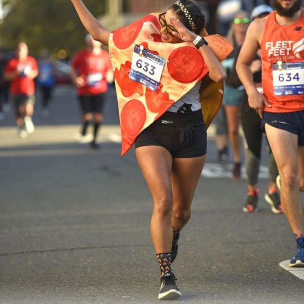 Foodie Pizza Running Socks, Mini-Crew | Zensah