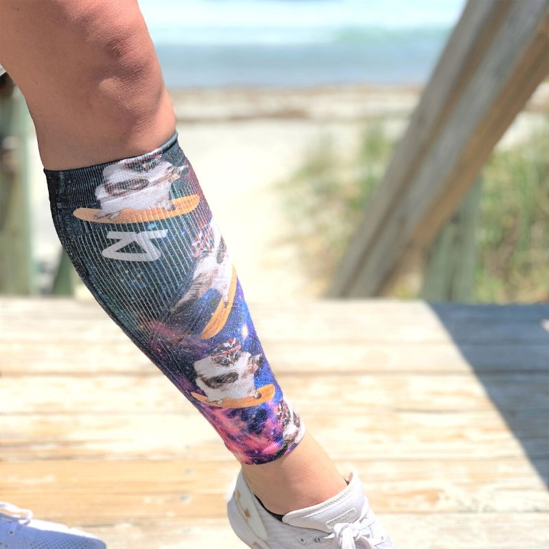 Space Cats Compression Leg SleevesLeg Sleeves - Zensah