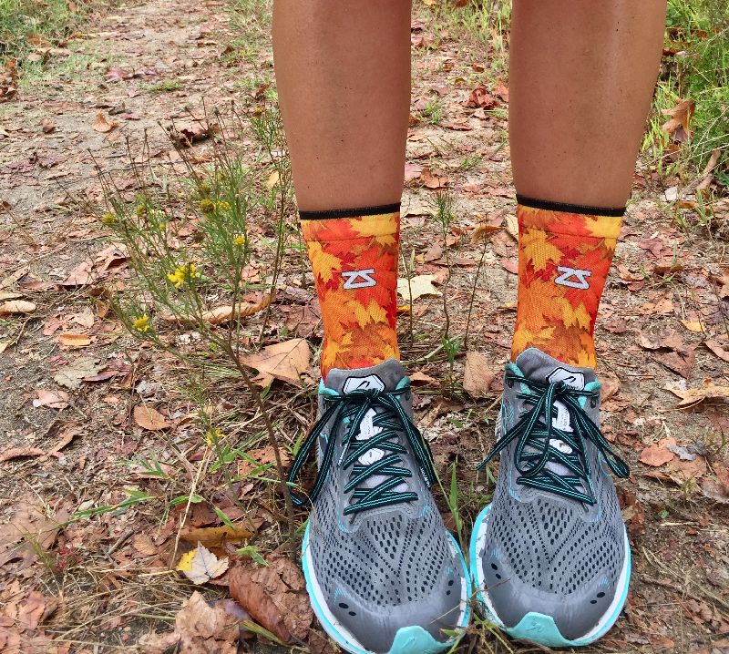 Maple Leaves Socks (Mini-Crew)Socks - Zensah