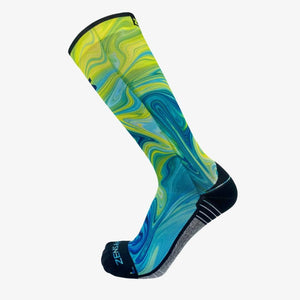 Marbleized Compression Socks (Knee-High)Socks - Zensah