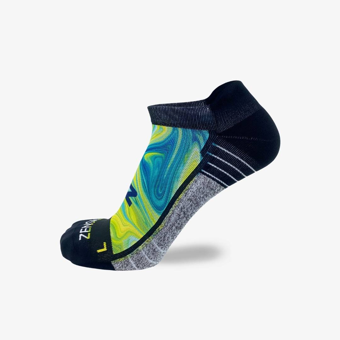 Marbleized Running Socks (No Show)Socks - Zensah