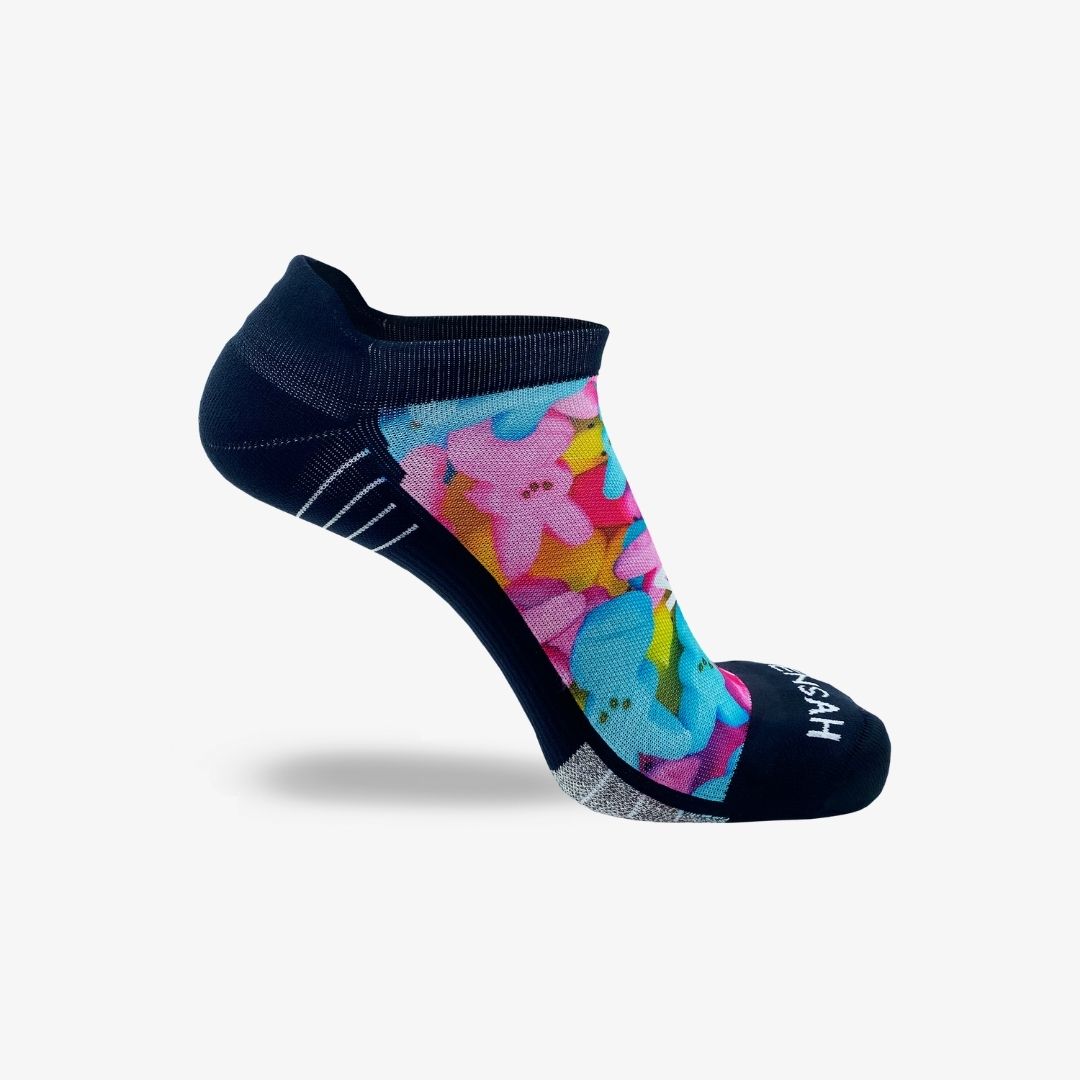 Marshmallow Chicks Running Socks (No Show)Socks - Zensah