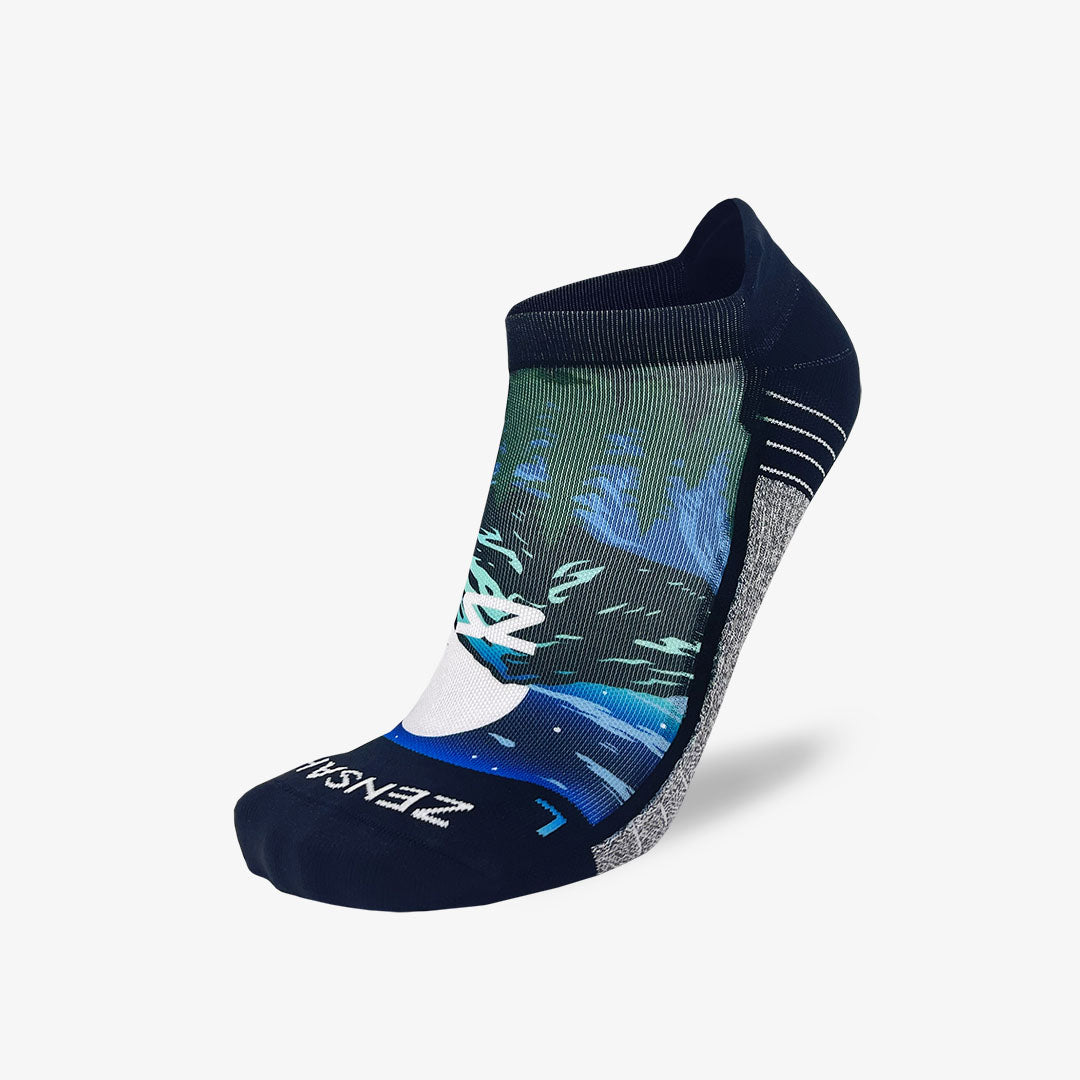Mountain Panorama Running Socks (No Show)Socks - Zensah