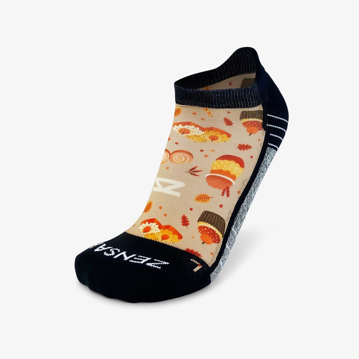 Pumpkin Spice Running Socks (No Show) - Zensah