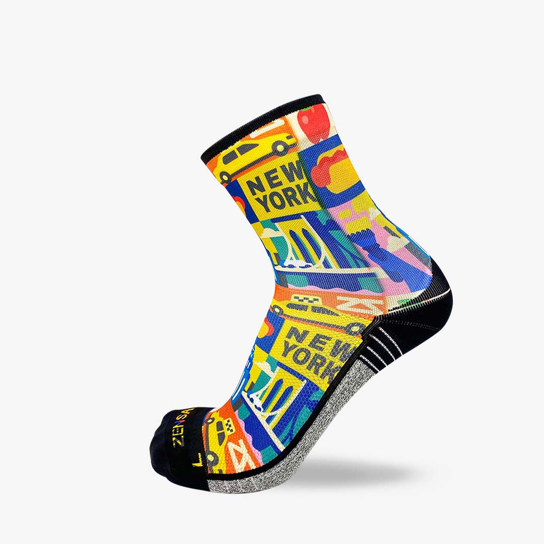 New York Blocks Socks (Mini-Crew)Socks - Zensah