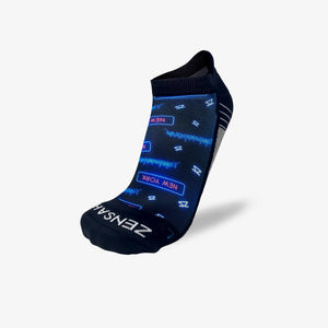 Neon NYC Running Socks (No Show)Socks - Zensah