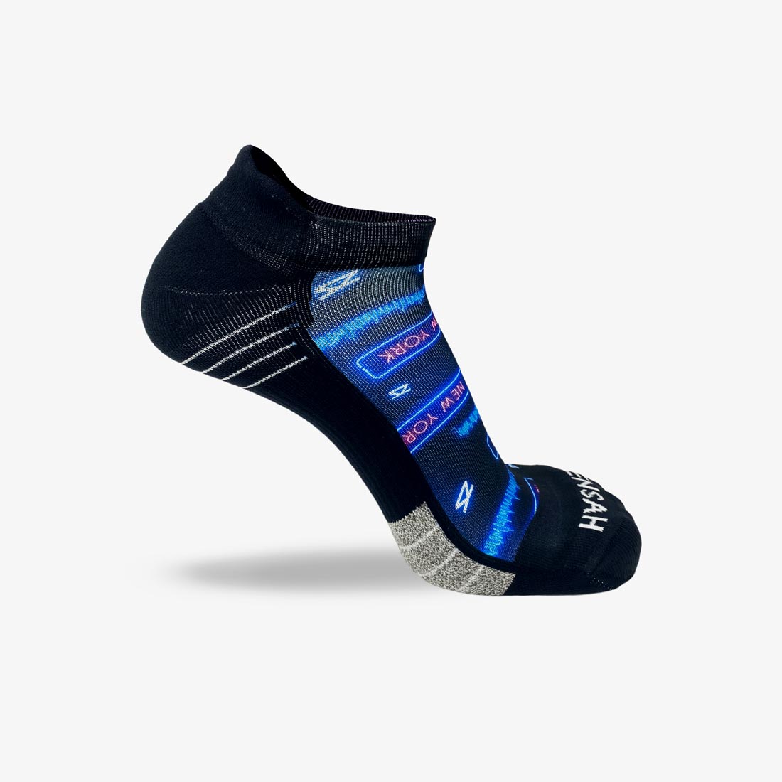 Neon NYC Running Socks (No Show)Socks - Zensah