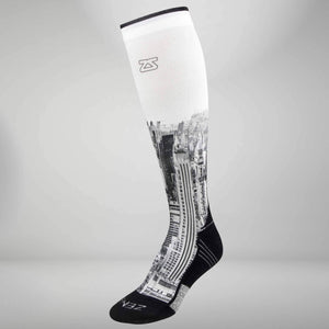 NYC Empire State Compression Socks (Knee-High)Socks - Zensah