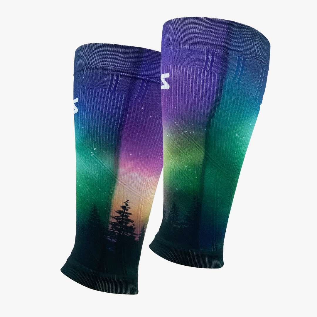 Northern Lights Compression Leg SleevesLeg Sleeves - Zensah