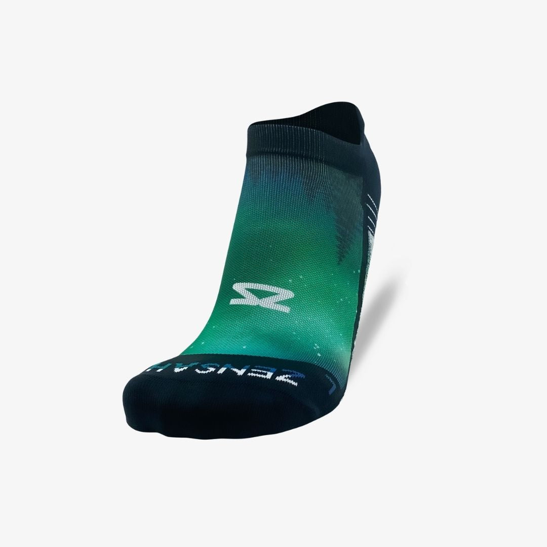 Northern Lights Running Socks (No Show)Socks - Zensah
