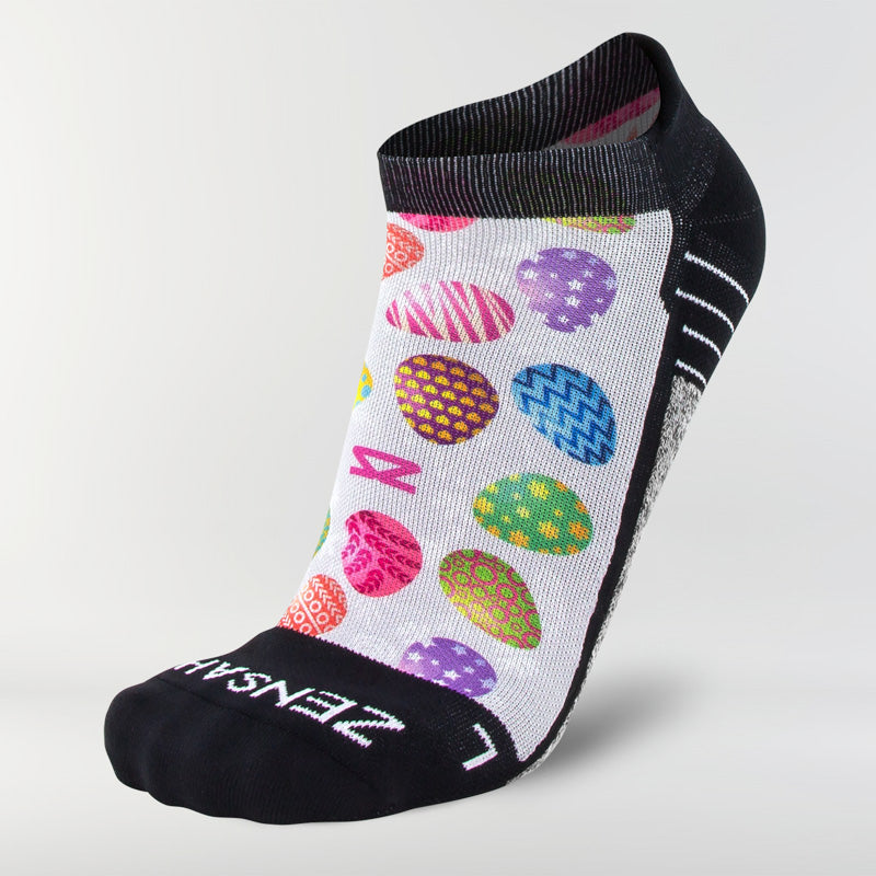 Painted Easter Eggs Socks (No-Show)Socks - Zensah