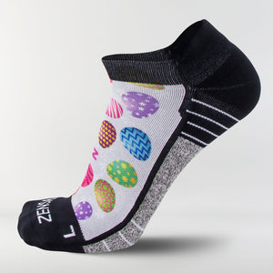 Painted Easter Eggs Socks (No-Show)Socks - Zensah