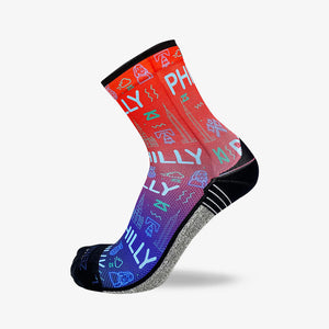 Neon Philly Socks (Mini-Crew)Socks - Zensah