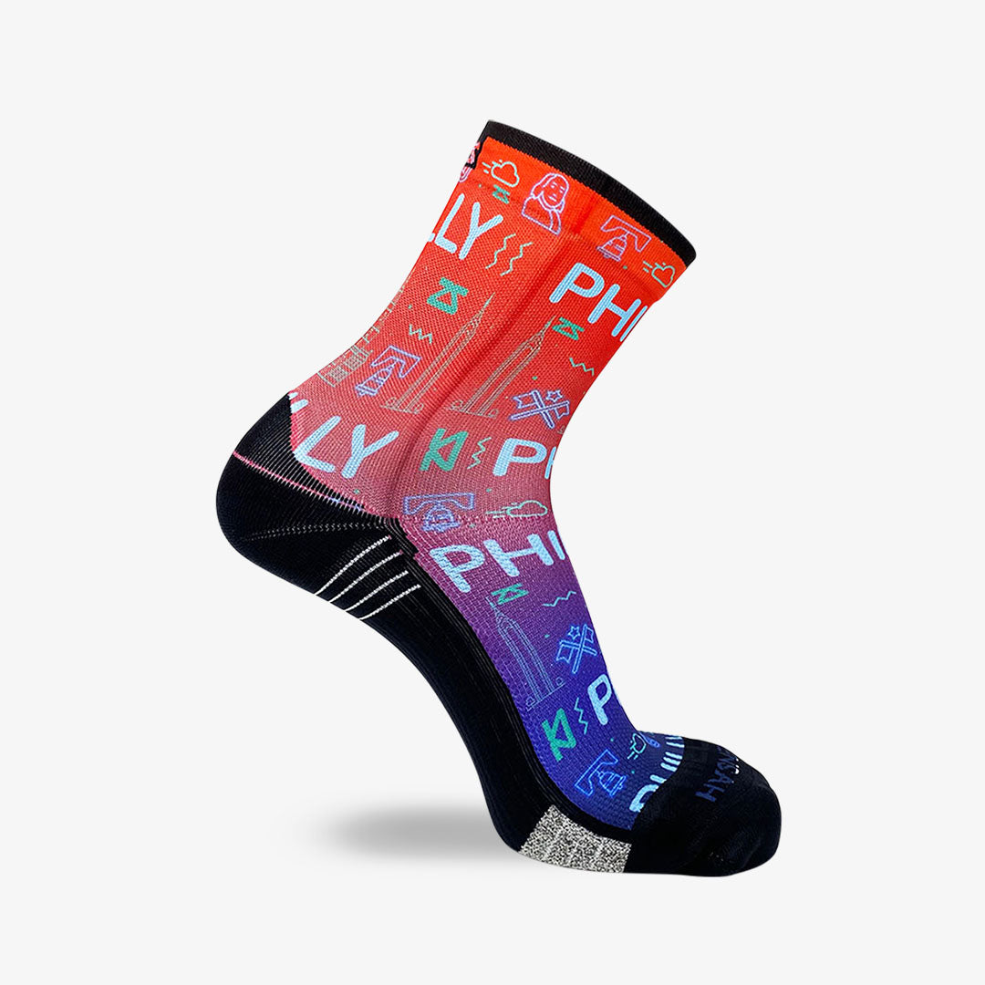Neon Philly Socks (Mini-Crew)Socks - Zensah