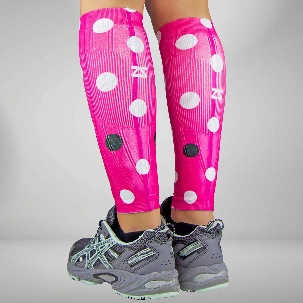 Polka Dot Compression Leg SleevesLeg Sleeves - Zensah