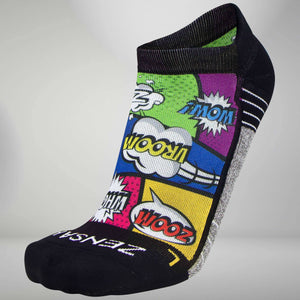 Pop Art Socks (No Show)Socks - Zensah