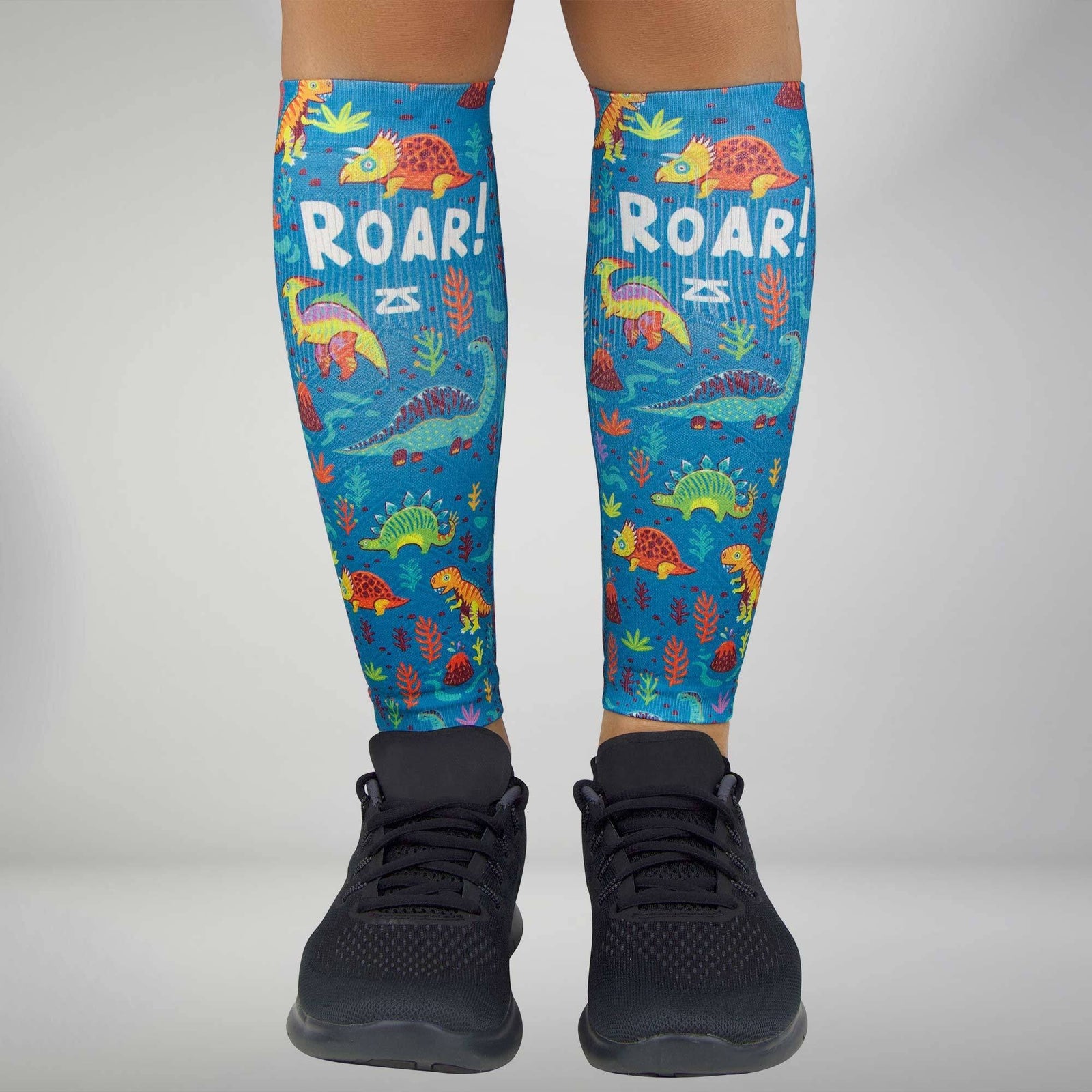Dinosaurs Compression Leg SleevesLeg Sleeves - Zensah