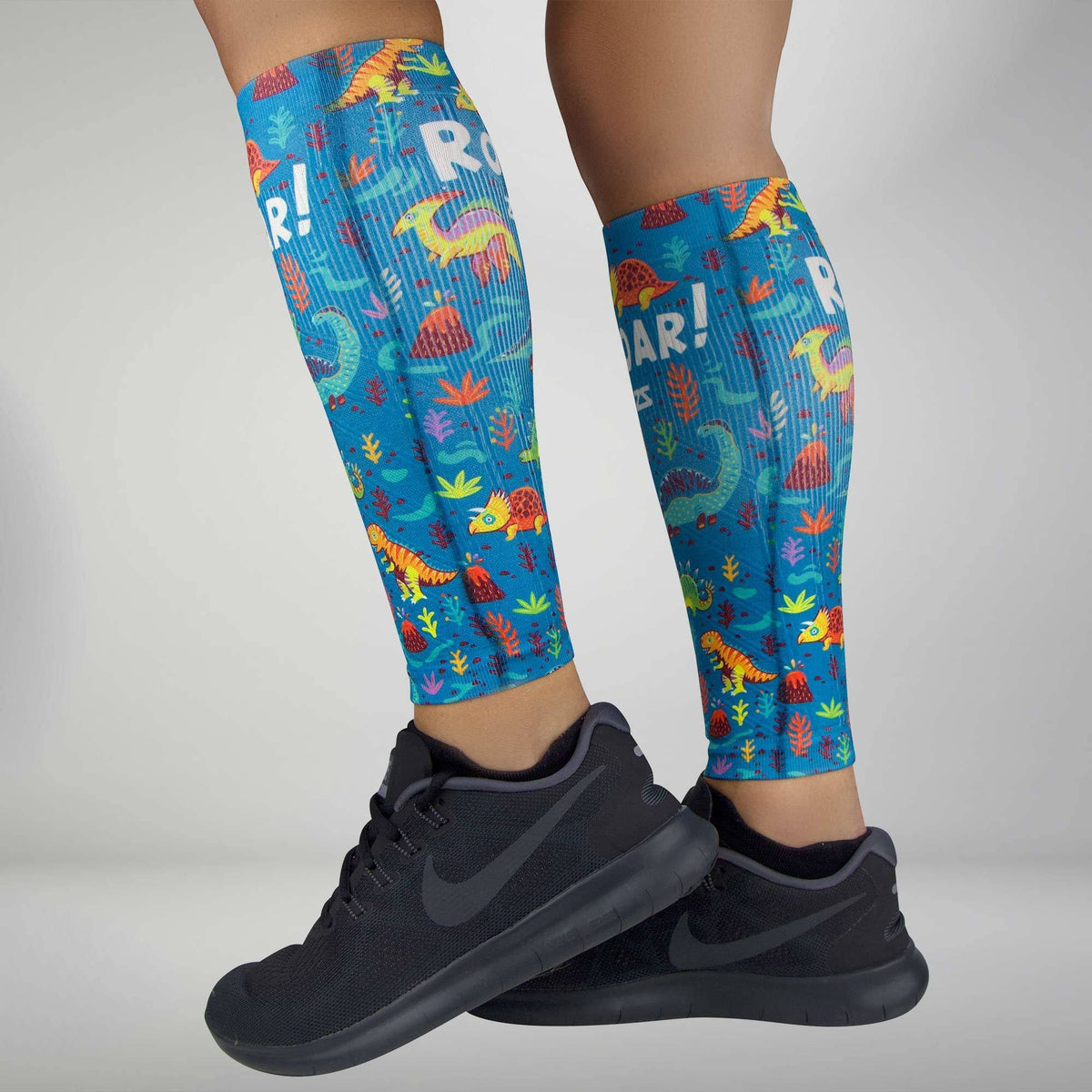 Dinosaurs Compression Leg SleevesLeg Sleeves - Zensah